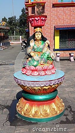 Mother nature monument maa tulsi Stock Photo