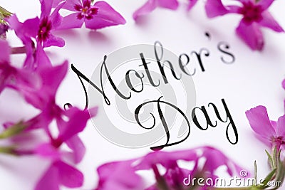 Mother's Day Card Stock Photo