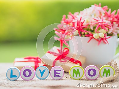 Mother`s day concept. Stock Photo