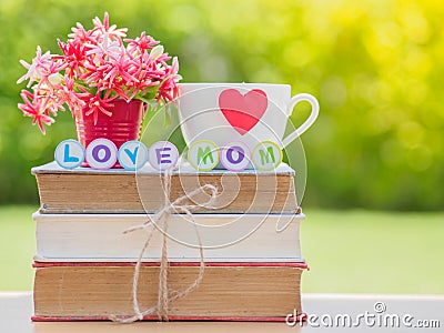 Mother`s day concept. Stock Photo