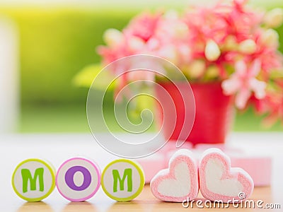 Mother`s day concept. Stock Photo