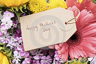 Mother`s Day Flowers Stock Photo