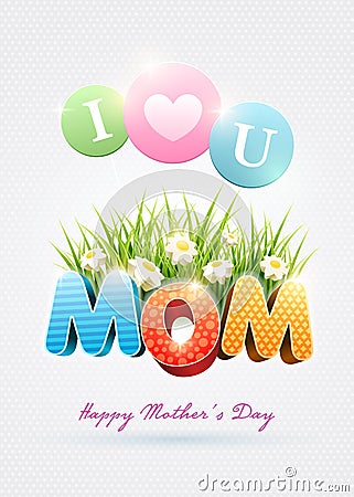 Mother's Day Vector Illustration