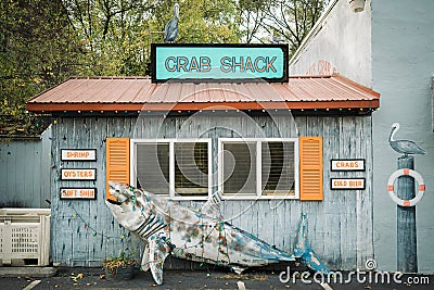 Mother Shuckers Crab Shack, Martinsburg, West Virginia Editorial Stock Photo