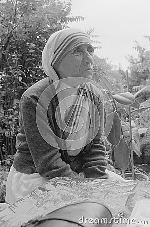 Mother Teresa Editorial Stock Photo