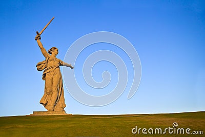 The Motherland Calls Stock Photo