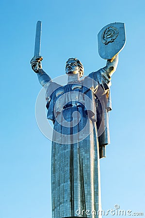 The Motherland Monument Editorial Stock Photo