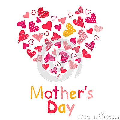 Mothers Day Vector Illustration