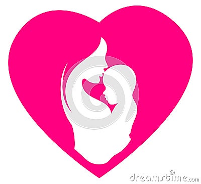 Mothers day logo Stock Photo