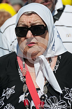 Mothers of the Plaza de Mayo Editorial Stock Photo