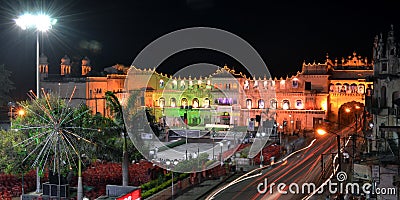 Moti mahal and iqbal maidan Bhopal Editorial Stock Photo