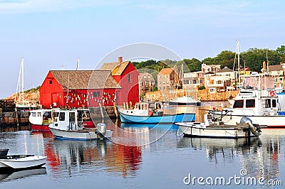 Motif Rockport MA Stock Photo