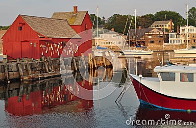 Motif , Rockport MA Stock Photo