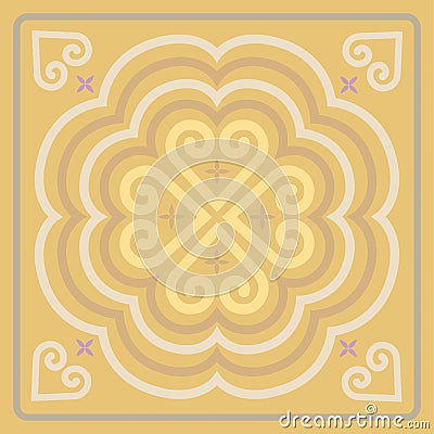 Motifs from traditional culture Laos and Thailand 02 Vector Illustration