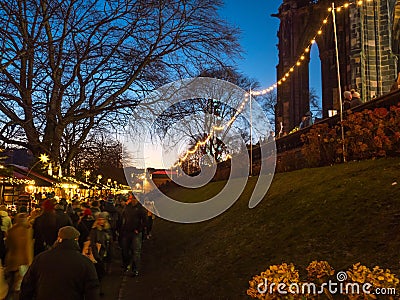 Edinburgh Winter Festival Editorial Stock Photo