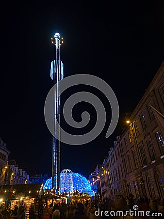 Edinburgh Winter Festival Editorial Stock Photo