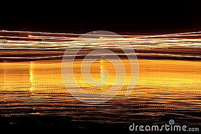 Motion blurred light Stock Photo