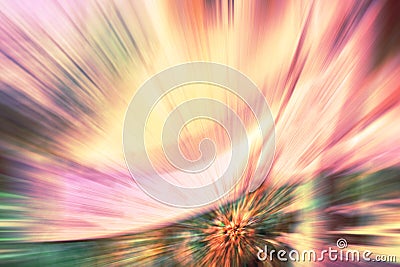 Motioned blurred abstract colorful background or wallpaper Stock Photo