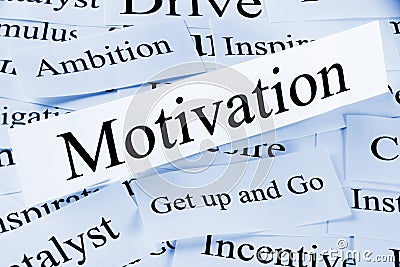 Motivation Concept Stock Photo