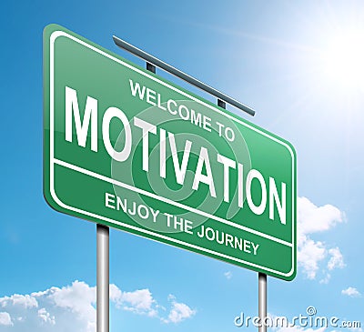 Motivation concept. Stock Photo