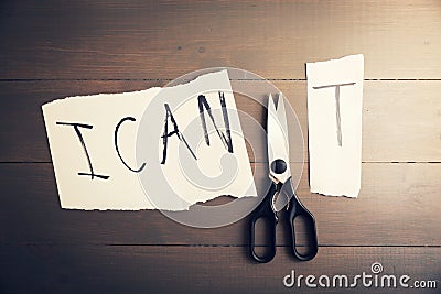 Motivation, confidence concept Stock Photo