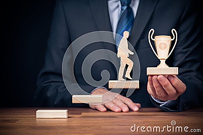 Motivation and personal development Stock Photo