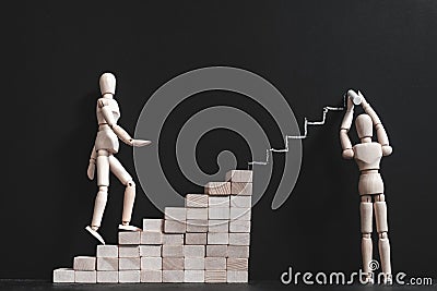Motivation support career growth coaching Stock Photo