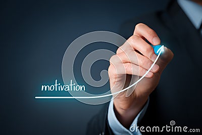 Motivation to growth Stock Photo