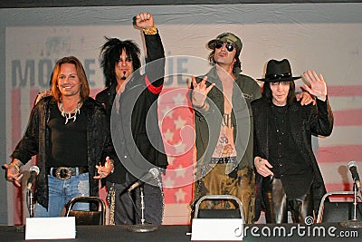 Motley Crue Editorial Stock Photo