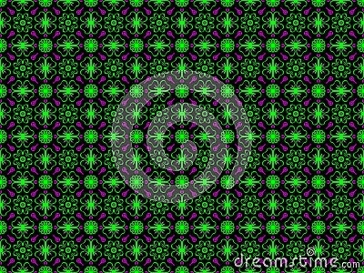 Motley multicolored fractal pattern with many elements. Seamless background Stock Photo