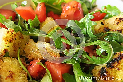 Motley salad Stock Photo