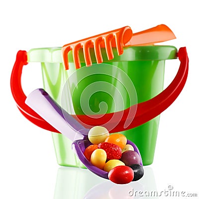 Motley sweets Stock Photo