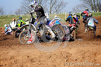 Moto cross Editorial Stock Photo