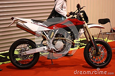 Motocross bike Stock Photo