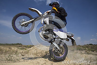 Motocross bike. Stock Photo