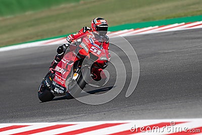 MotoGP World Championship Friday Free Practice fp1-fp2 Of The Motogp Of San Marino And Riviera Of Rimini Editorial Stock Photo