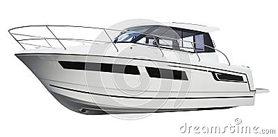 Motor boat Stock Photo