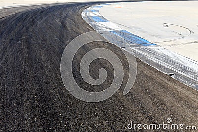 Motor racing circuit Stock Photo