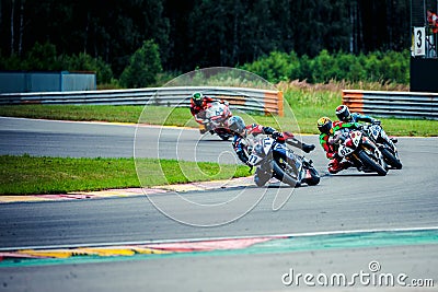 Motor Racing Track - NN Ring Editorial Stock Photo