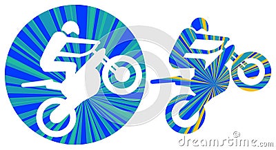 Motor sports Vector Illustration