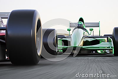 Motor sports racing Stock Photo