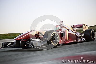 Motor sports racing Stock Photo