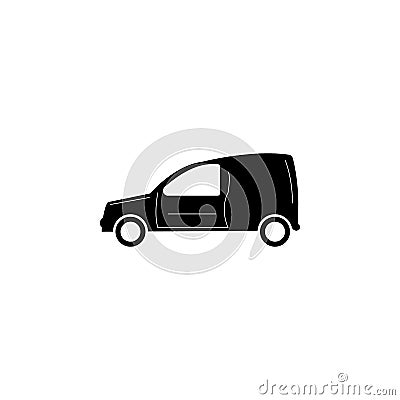 Motor Van icon. Car type simple icon. Transport element icon. Premium quality graphic design. Signs, outline symbols collection ic Stock Photo