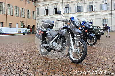 Motorbike Carabinieri Italian Police Editorial Stock Photo
