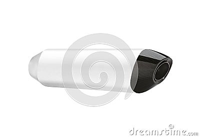 Motorbike Exhaust Stock Photo