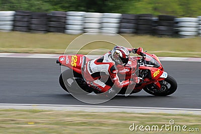 Motorbike Racing Championship Editorial Stock Photo