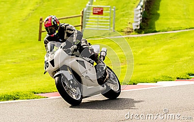 Motorbike Racing Editorial Stock Photo