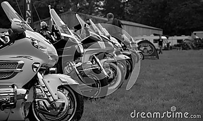 Motorbikes Editorial Stock Photo