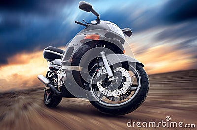 Motorcycle Stock Photo