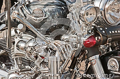 Motorcycle Editorial Stock Photo